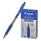 Caneta Esferográfica Super Grip 1.6 Azul Pilot Caixa com 12 Unidades