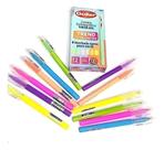 Caneta Esferográfica Tinta Gel Trend Tons Pastéis 12und