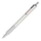 Caneta esferográfica Zebra Pen F-701 Retrátil de Aço Inoxidável