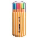 Caneta Extrafina Stabilo Point 88 - Estojo com 15 Cores + 5 Cores Neon Caneta Extrafina Stabilo Point 88 - Estojo com 15 Cores + 5 Cores Neon
