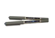Caneta Eye Fine Kit 2 Canetas Preta E Azul Uni-ball 0.7mm