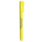 Caneta Faber-Castell Marca Texto Amarelo Fluorescente para Estudo e Escritório