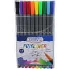Caneta Fineliner 0.4mm 10un FI0001 BRW Caneta Fineliner 0.4mm 10un FI0001 BRW