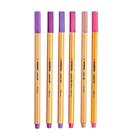 Caneta Fineliner Point 88 6 Tons De Rosa E Roxo - Stabilo Caneta Fineliner Point 88 6 Tons De Rosa E Roxo - Stabilo