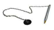Caneta Fixa Com Corrente P/ Balcão Mesa Tipo Moeda