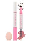 Caneta Freckle Stamp Blush Erinde Natural 2 em 1 marrom claro