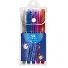 Caneta Gel Apagável CIS Misty 0.7mm Kit 5 Cores