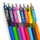 Caneta Gel Be Bold Max 0,5 mm - 8 Cores Vibrantes