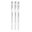 Caneta Gel Branca Cis 0.8 mm Branca Kit com 3