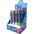 Caneta GEL CIS Fantasia Apagável 4X1 Display com 12 Unidades Caneta GEL CIS Fantasia Apagável 4X1 Display com 12 Unidades