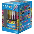 Caneta GEL CIS Trigel 1,0MM 12 Cores DP.C/50 Caneta GEL CIS Trigel 1,0MM 12 Cores DP.C/50