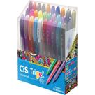 Caneta GEL CIS Trigel 1,0MM 30 Cores DP.C/30 Caneta GEL CIS Trigel 1,0MM 30 Cores DP.C/30