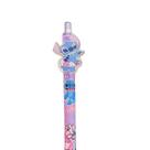 Caneta Gel Decorada 0.5mm Cor Preta Stitch Ponta Fina Divertida Kwaii Escrita Macia Unidade