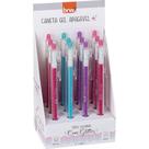 Caneta Gel Divert Gel Glit.Apag.0.7Mm 3Co