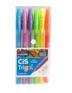 Caneta Gel Trigel 0.8 Tons Pasteis Com 6 Cis