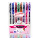 Caneta Gel Uni Ball 0.7mm Signo 8 Cores