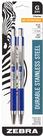 Caneta Gel Zebra Pen G-301 - 0,7mm, Tinta Azul - Pacote com 2 Unidades
