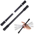 Caneta giratória itechpanda Finger Pen Mod Fun Cool preta/prata Caneta giratória itechpanda Finger Pen Mod Fun Cool preta/prata