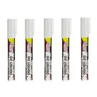 Caneta Giz Líquido 6mm 4g Evoke Brw 5 Brancos Caneta Giz Líquido 6mm 4g Evoke Brw 5 Brancos