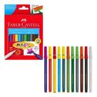 Caneta hid.10 cores faber magic + 2magicas