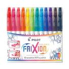 Caneta Hidrocor Apagável Pilot Frixion Colors com 12 cores