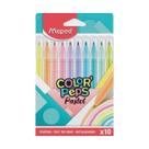 Caneta Hidrocor Maped Color Peps Pastel 10 Cores - Canetas Hidrográficas para Desenho e Pintura
