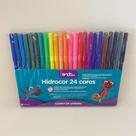 Caneta Hidrocor - Onda - 24 Cores