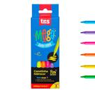Caneta Hidrocor Tris Mega Hidro Color 6 Cores Neon Caneta Hidrocor Tris Mega Hidro Color 6 Cores Neon