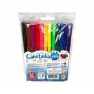 CANETA HIDROGRAFICA 12 CORES 12mm GATTE