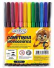 Caneta Hidrográfica 12 Cores Ca8001 Brw - LC Caneta Hidrográfica 12 Cores Ca8001 Brw - LC