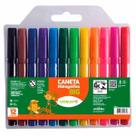 Caneta hidrográfica 12 cores Jumbo Leonora