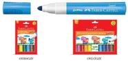 Caneta Hidrográfica 6 Cores Jumbo Faber-castell - Faber Castell