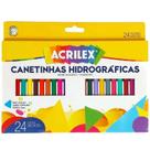 Caneta Hidrográfica Acrilex 24 Cores Ref. 06903