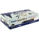Caneta Hidrográfica Color 850L Junior Preta - Caixa com 12 Unidades