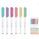 Caneta Hidrográfica Colore Pastel New Pen - Kit com 6 Cores