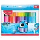 Caneta Hidrográfica Colorpeps Ocean Polvo Com 48 Cores Maped