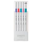Caneta Hidrográfica Emott Fine 0.4mm com 5 Cores 2 - UniBall