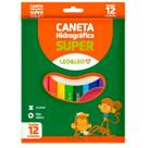 Caneta Hidrográfica Escolar Super Leo & Leo Com 12 Cores Volta As Aulas Caneta Hidrográfica Escolar Super Leo & Leo Com 12 Cores Volta As Aulas