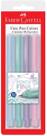 Caneta Hidrográfica Fine Pen 0.4 Pastel Estojo 4 Cores