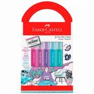 Caneta hidrográfica Fine Pen Relaxa & Reequilibra FPB/ES5RRZF com 5 unidades - Faber-Castell Caneta hidrográfica Fine Pen Relaxa & Reequilibra FPB/ES5RRZF com 5 unidades - Faber-Castell