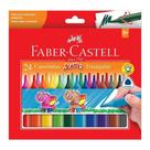 Caneta Hidrográfica Jumbo 24 Cores 15.0224J - Faber Castell - Faber-Castell