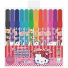 Caneta Hidrográfica Jumbo Hello KITTY BIG Estojo com 12 Cores Caneta Hidrográfica Jumbo Hello KITTY BIG Estojo com 12 Cores