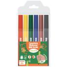Caneta Hidrográfica Jumbo LEO&LEO BIG SLIM 6 Cores (estojo)