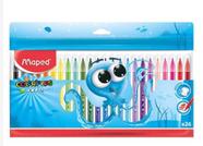 Caneta Hidrográfica Maped Peps Ocean - 24 Cores