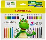 Caneta Hidrografica Neo-Pen Gigante 24 Cores