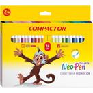 Caneta Hidrografica NEO-PEN Gigante 24 Cores