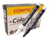 Caneta Hidrografica Para Flipchart Compactor Color