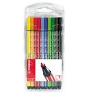 Caneta hidrográfica Pen 68-6810 estojo com 10 unidade - Stabilo