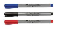 Caneta Hidrográfica Ponta Porosa Azul Faber-castell - Faber Castell
