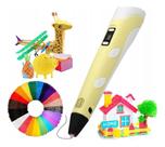 Caneta Impressora 3D Pen Para Kids Com Filamentos